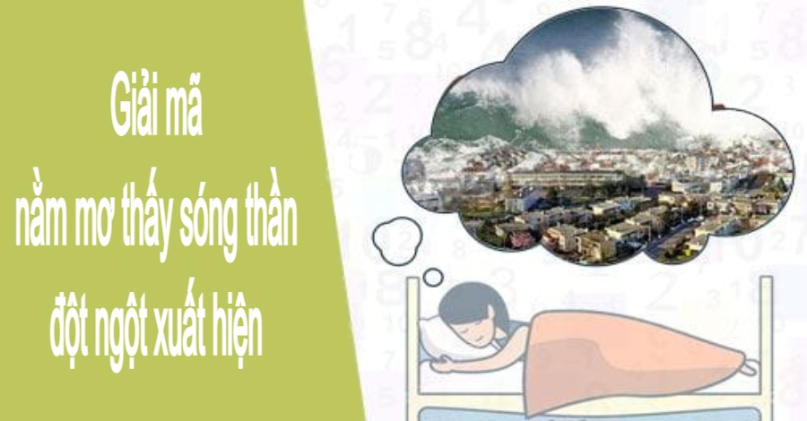 mơ thấy sóng thần xuất hiện