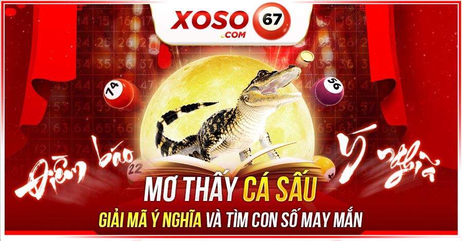 mơ thấy cá sấu