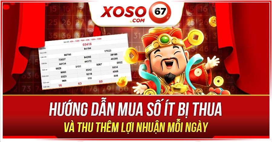 hướng dẫn mua số ít bị thua