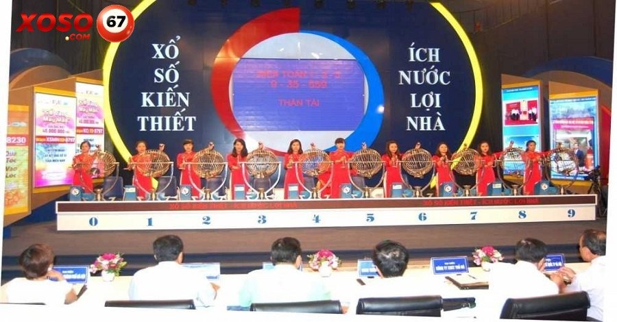 Quay thưởng xổ số kiến thiết ba miền