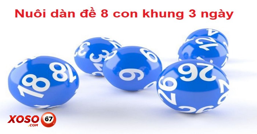 cách đánh dàn đề 8 số